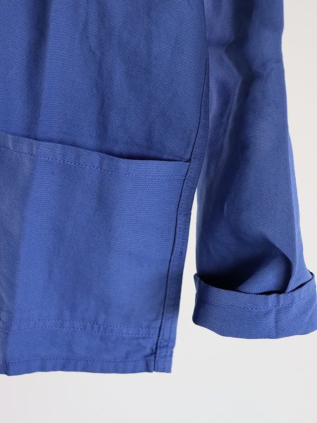 USAKEES#3001 buttoned overshirt - ultra blue
