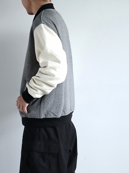 VICTORIA ATHLETICS åȥ㥱å / VARSITY JACKET - GREY/ECO