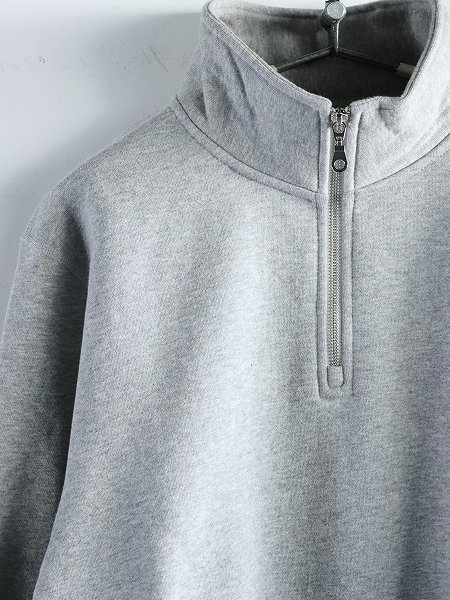 VICTORIA ATHLETICS å / ZIP MOCK - GREY MIX