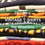 7090s VINTAGE T-SHIRTS for Womens