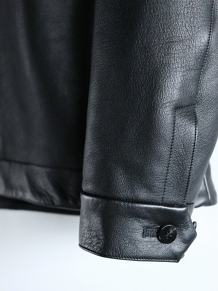 CaleLamb Leather Heavy Weight Jacket / Black