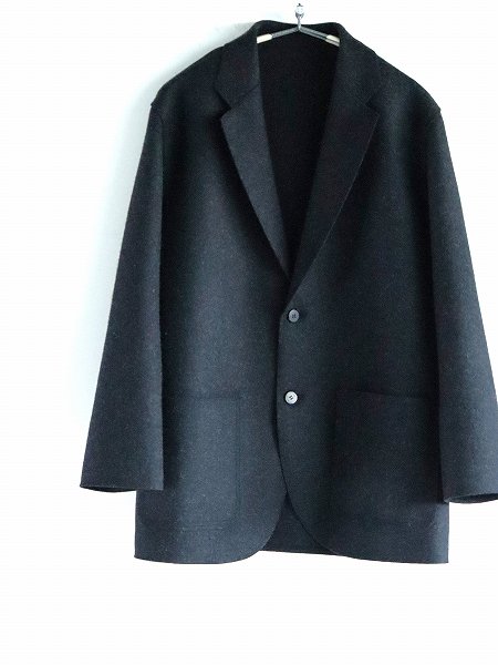 Cale Wool Felt Jacket / Gray