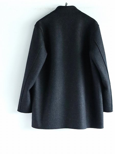 Cale Wool Felt Jacket / Gray