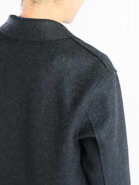 Cale Wool Felt Jacket / Gray