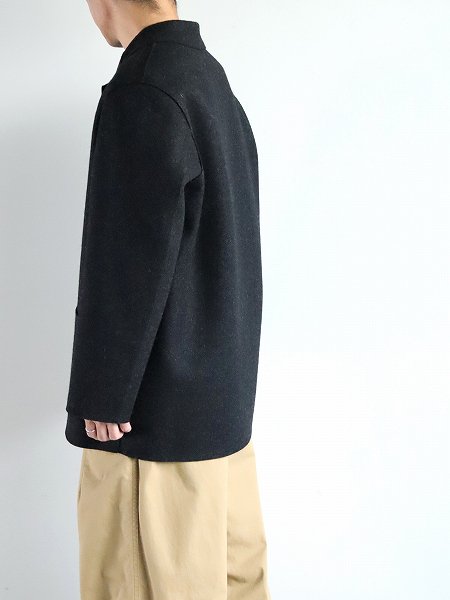 Cale Wool Felt Jacket / Gray