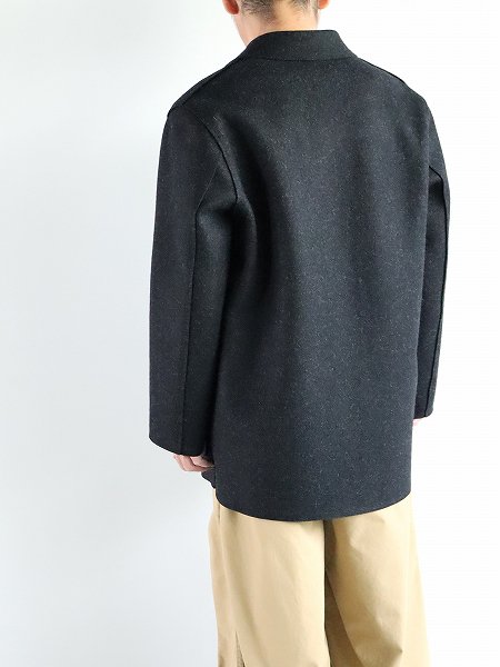 Cale Wool Felt Jacket / Gray