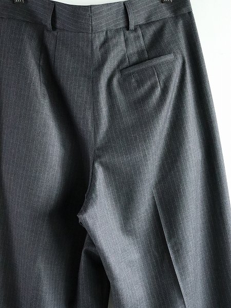 CaleWool Stripe Trouser / Gray