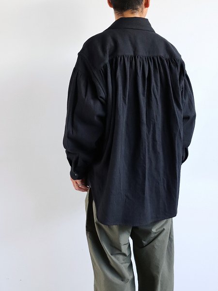 aie　Painter Z Shirt - Cotton Flannel / Black (NS951)