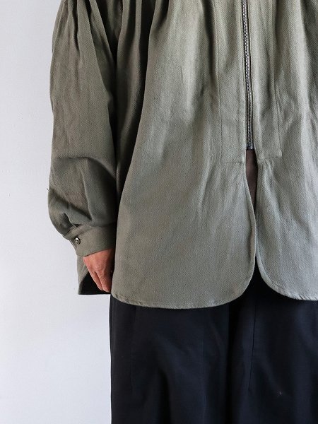 aiePainter Z Shirt - Cotton Flannel / Olive (NS951)
