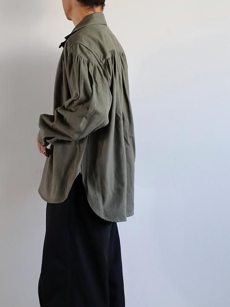 aie Painter Z Shirt - Cotton Flannel / Olive (NS951) aie Painter Z Shirt - Cotton Flannel / Olive (NS951)