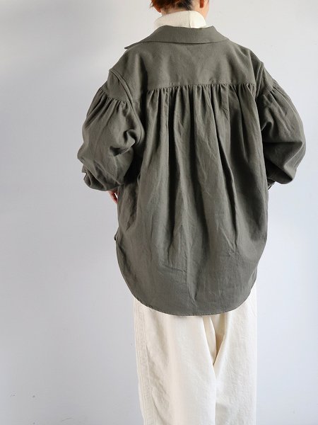 aie　Painter Z Shirt - Cotton Flannel / Olive (NS951)