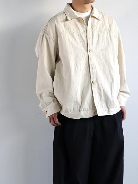 alvana (アルヴァナ) NATURAL TWILL SHORT JACKET / NATURAL (A4S-N004)