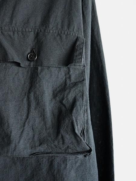 alvana () UNEVEN OVER SHIRTS JACKET / FADE BLACK no.ALV-90122