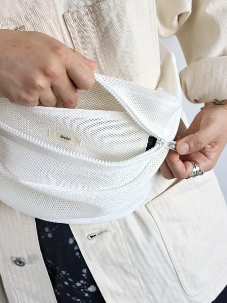 awasa ウエストポーチ ホワイト KaILI×awasa waist pouch