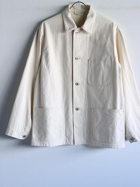 blurhmsROOTSTOCK Cotton-HBT P41 Jacket / Natural