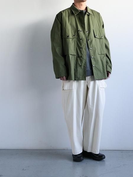 blurhms ROOTSTOCK Cotton-HBT 43 Pants / Natural