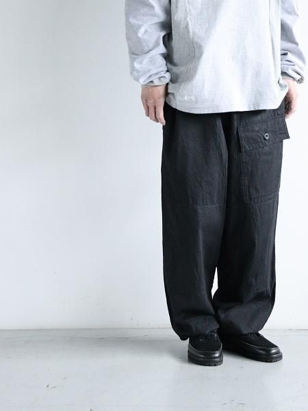 【lly maruさん専用】 blurhms ROOTSTOCK&SUMARI blurhms ROOTSTOCK Light oz Denim SAS Trousers / SulfurBlack