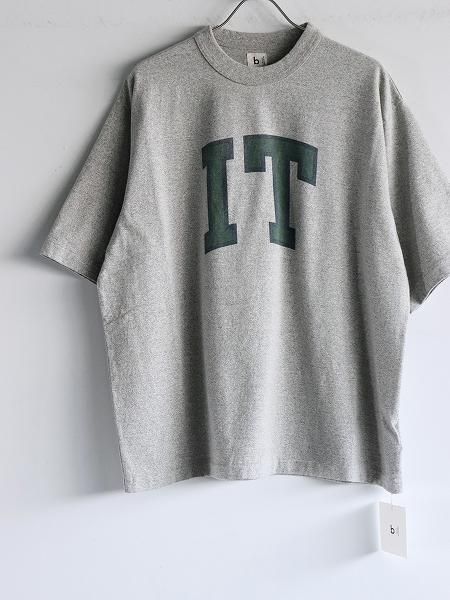 【プリン】blurhms ROOTSTOCK IT-M blurhms ROOTSTOCK IT-M 88/12 Print Tee WIDE, Ivory – Navyblue
