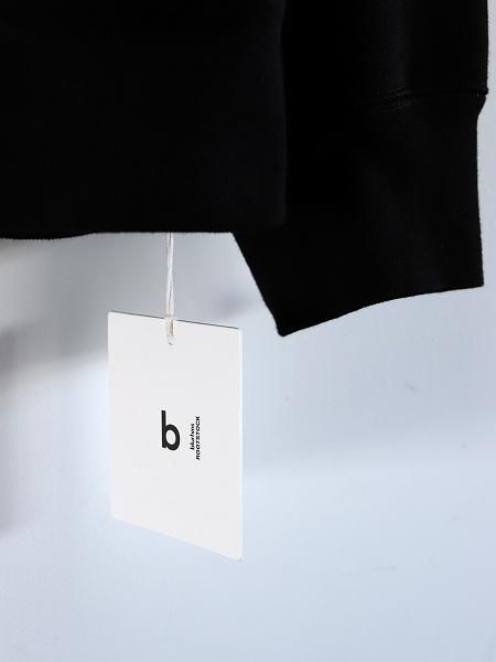 blurhmsROOTSTOCK Soft&Hard Sweat Snap Cardigan / Black