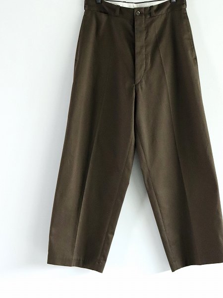 blurhms ROOTSTOCK 2046D Chino Pants / KhakiBrown (bROOTS24F20)