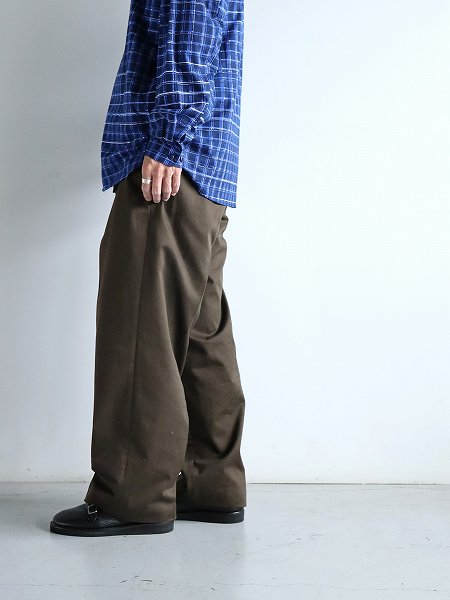 blurhms ROOTSTOCK2046D Chino Pants / KhakiBrown