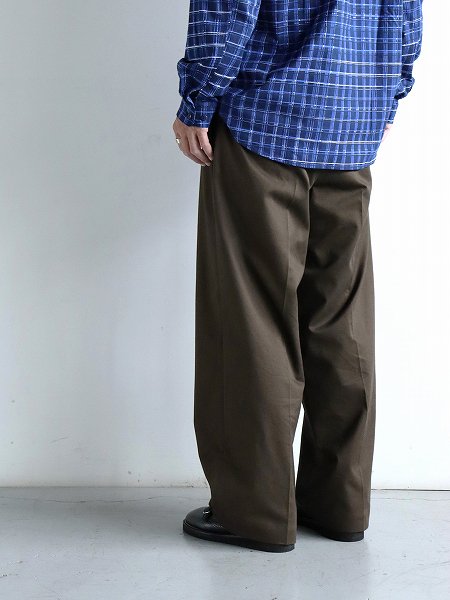 blurhms ROOTSTOCK　2046D Chino Pants / KhakiBrown (bROOTS24F20)