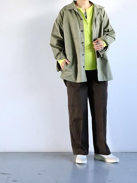 blurhms ROOTSTOCK 2046D Chino Pants / KhakiBrown (bROOTS24F20)