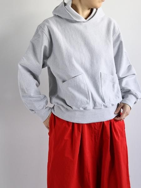 blurhms ROOTSTOCK Thin-Sweat Separate-Pocket Hoodie P/O