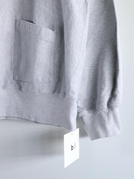 blurhms ROOTSTOCK Thin-Sweat Separate-Pocket Hoodie P/O