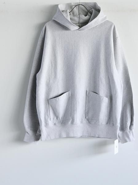 blurhms ROOTSTOCK Thin-Sweat Separate-Pocket Hoodie P/O