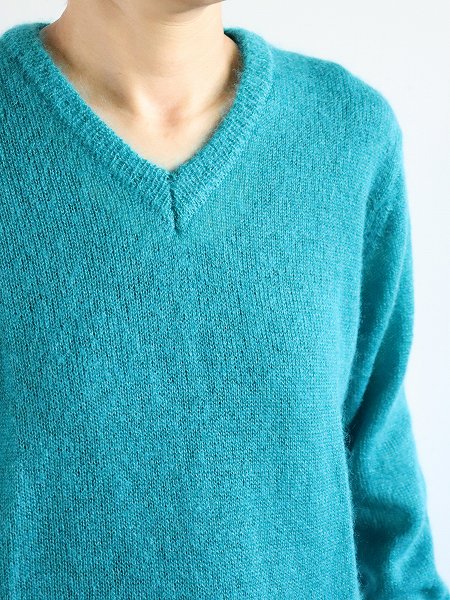 eleven 2nd / ֥󥻥ɡKid Mohair Wool V-neck Jumper