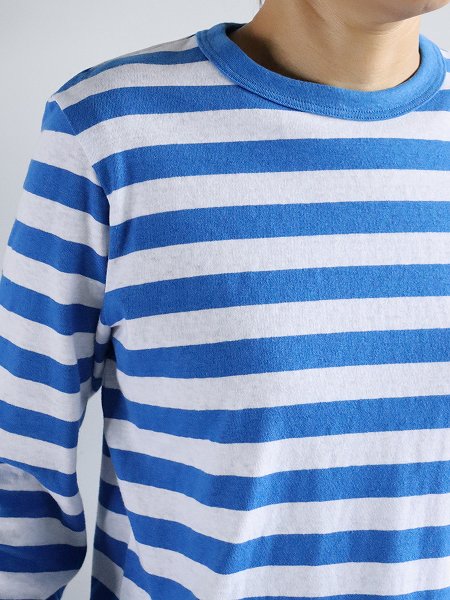 eleven 2ndCotton Border Jersey Long T-shirt