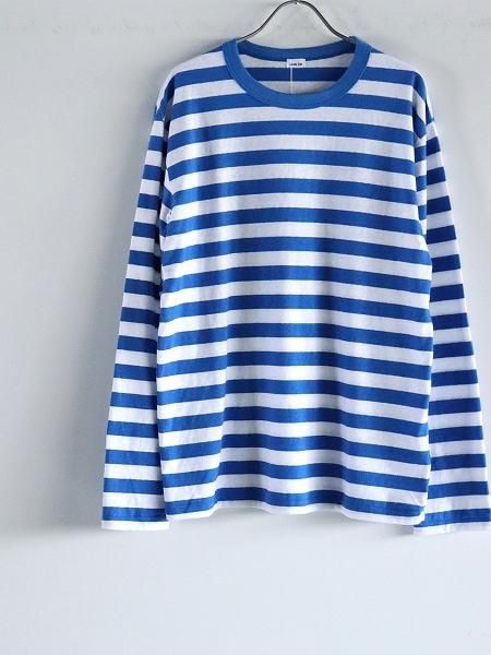 eleven 2ndCotton Border Jersey Long T-shirt / Mens