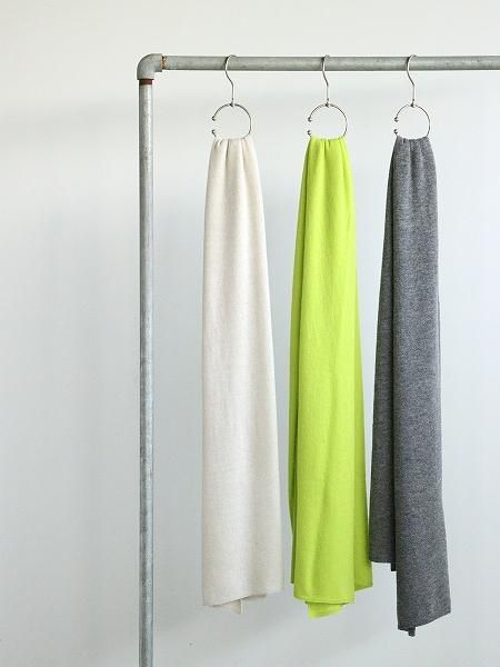 eleven 2nd (イレブンセカンド) Cashmere no.1 Stole / カシミヤ no.1 ストール (e2W-1119)
