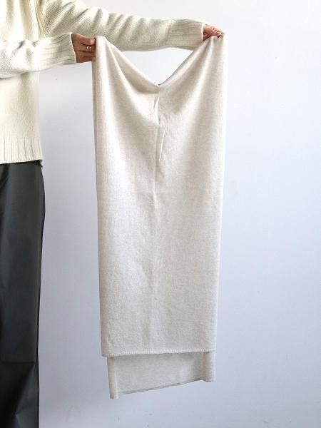 eleven 2nd (イレブンセカンド) Cashmere no.1 Stole / カシミヤ no.1 ストール (e2W-1119)