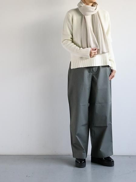 eleven 2nd (イレブンセカンド) Cashmere no.1 Stole / カシミヤ no.1 ストール (e2W-1119)