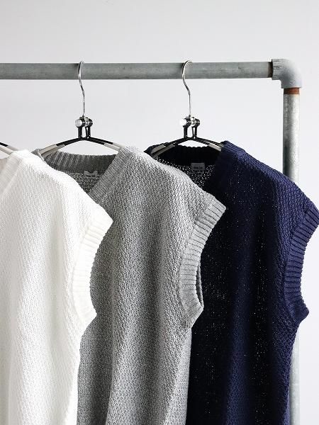 eleven. 2nd リネンシルク　slip over eleven 2nd / イレブンセカンド Silk Plating Linen Slipover