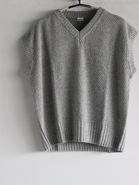 eleven. 2nd リネンシルク　slip over eleven 2nd / イレブンセカンド Silk Plating Linen Slipover