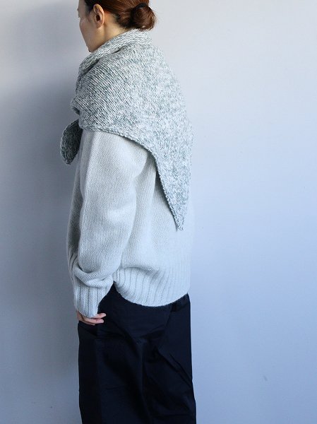 eleven 2ndSoft Mix Lambswool Sankaku Stole