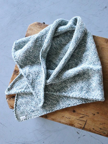 eleven 2ndSoft Mix Lambswool Sankaku Stole