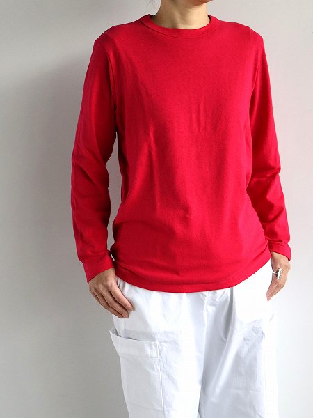 eleven 2nd　Plain Cotton Jersey Long T-shirt / col.Rose