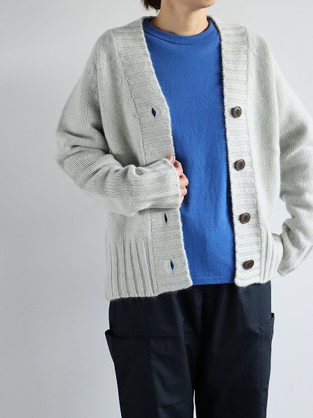 eleven 2ndPlain Cotton Jersey Long T-shirt / col.Ink Blue