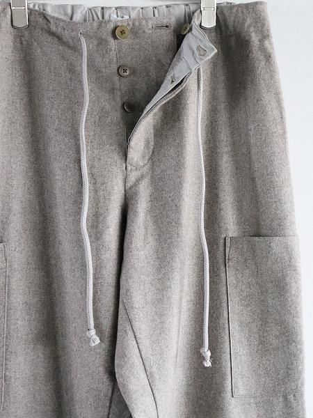 正規激安 Wool 2nd eleven Flannel Beige / Pants Cargo パンツ