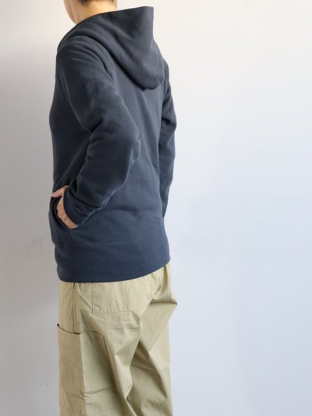 eleven 2nd　Cotton Sweat Jersey Hooded Zip-up