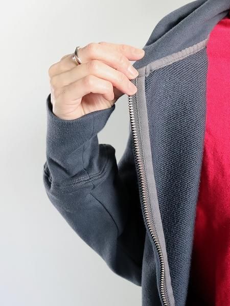 eleven 2nd(イレブンセカンド) Cotton Sweat Jersey Hooded Zip-up
