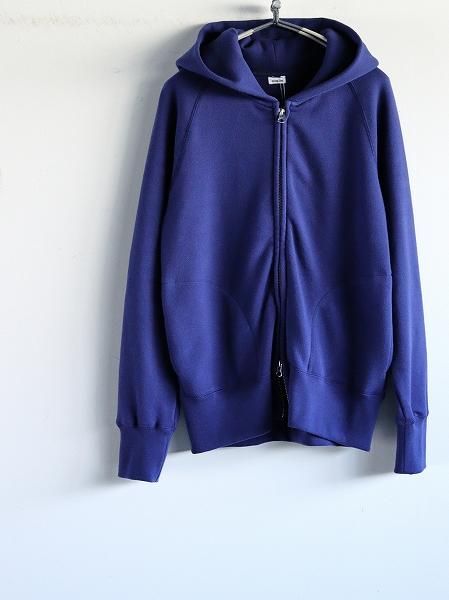 eleven 2nd ジップアップ eleven 2nd(イレブンセカンド) Cotton Sweat Jersey Hooded Zip-up