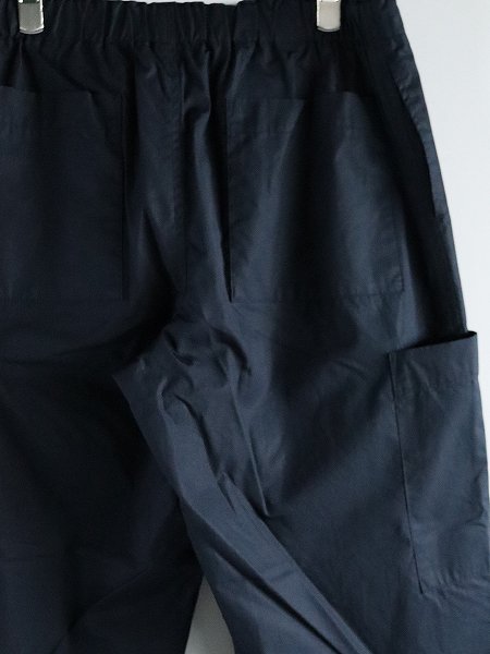 eleven 2ndFine Cotton Broad Cargo Pants / Navy