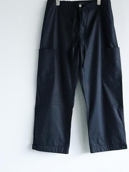 eleven 2nd Fine Cotton Broad Cargo Pants / Navy