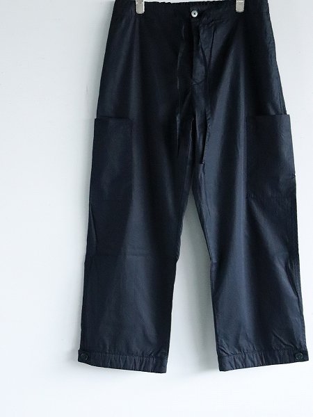 eleven 2ndFine Cotton Broad Cargo Pants / Navy