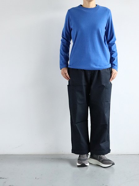 eleven 2ndFine Cotton Broad Cargo Pants / Navy